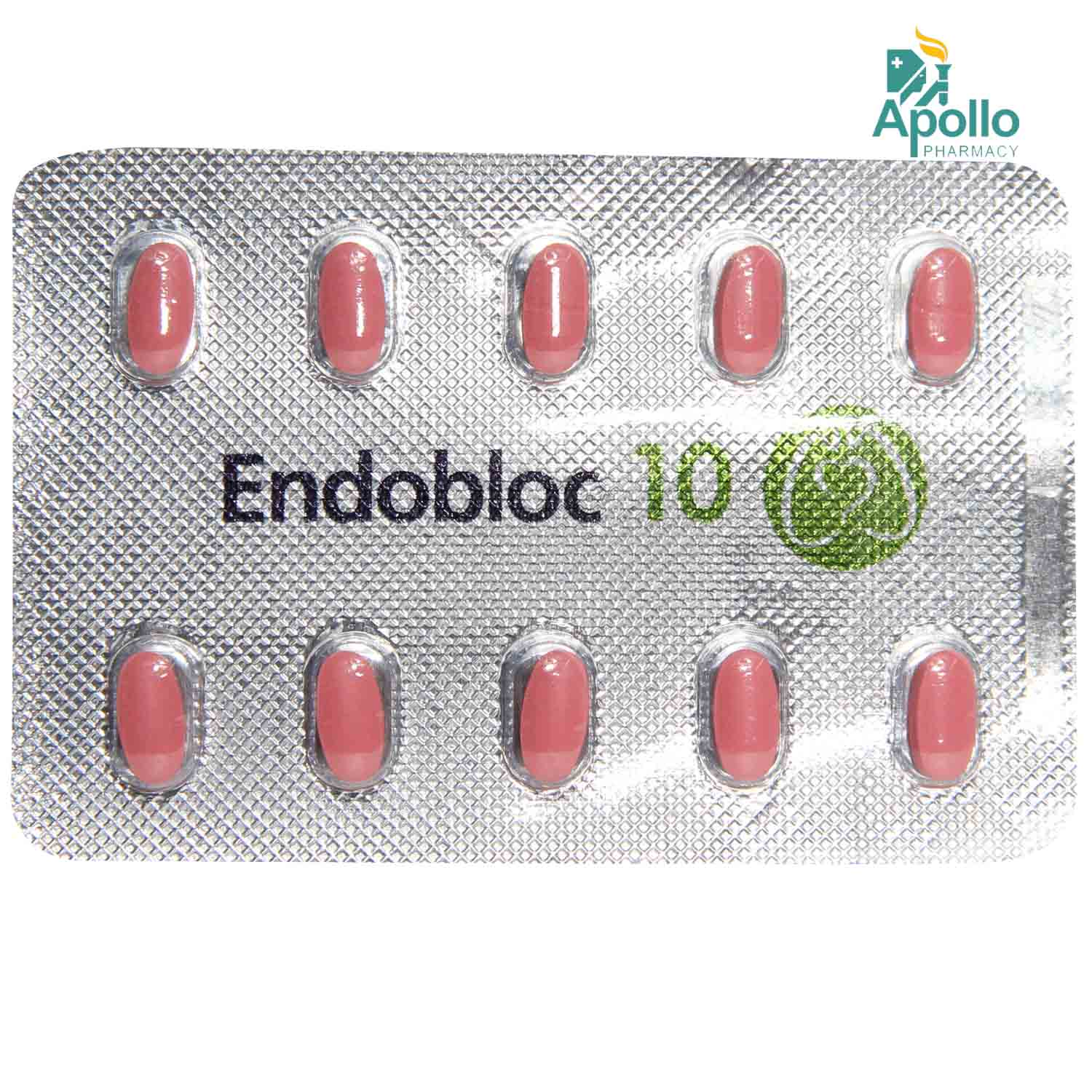 ENDOBLOC 10MG TABLET, Pack of 10 TABLETS ENDOBLOC 10MG TABLET, Pack of 10 TABLETS