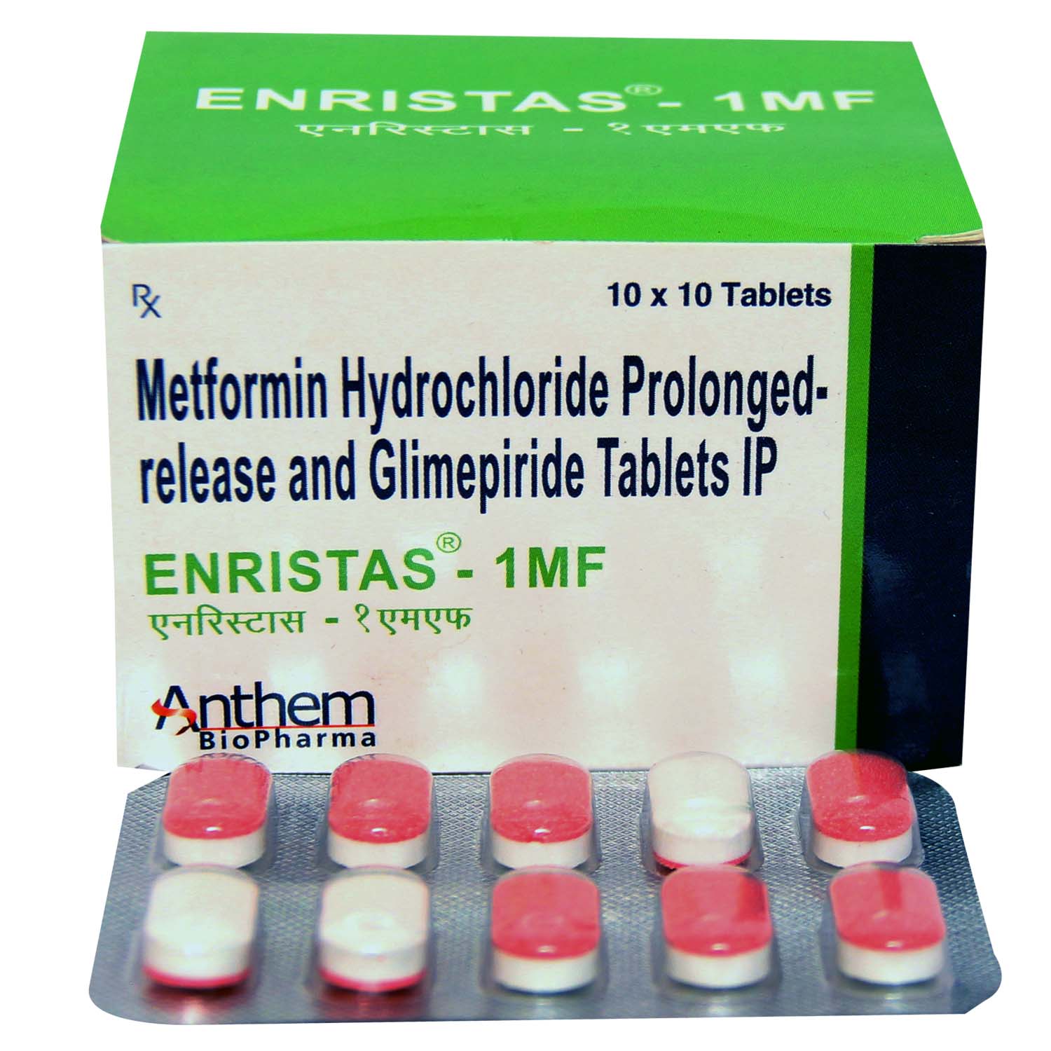 Enristas-1MF Tablet 10's, Pack of 10 TABLETS Enristas-1MF Tablet 10's, Pack of 10 TABLETS