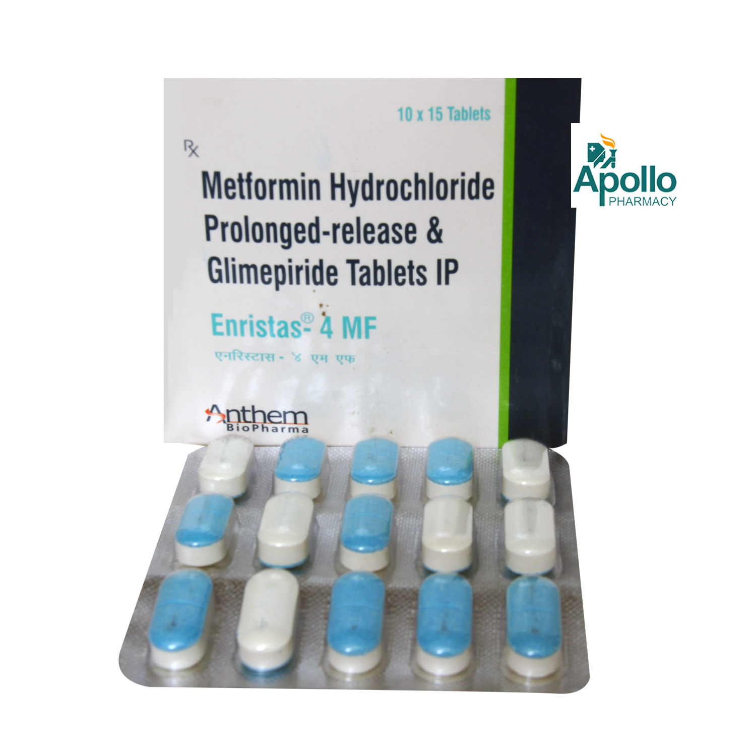 Enristas-4 MF Tablet 15's, Pack of 15 TABLETS Enristas-4 MF Tablet 15's, Pack of 15 TABLETS