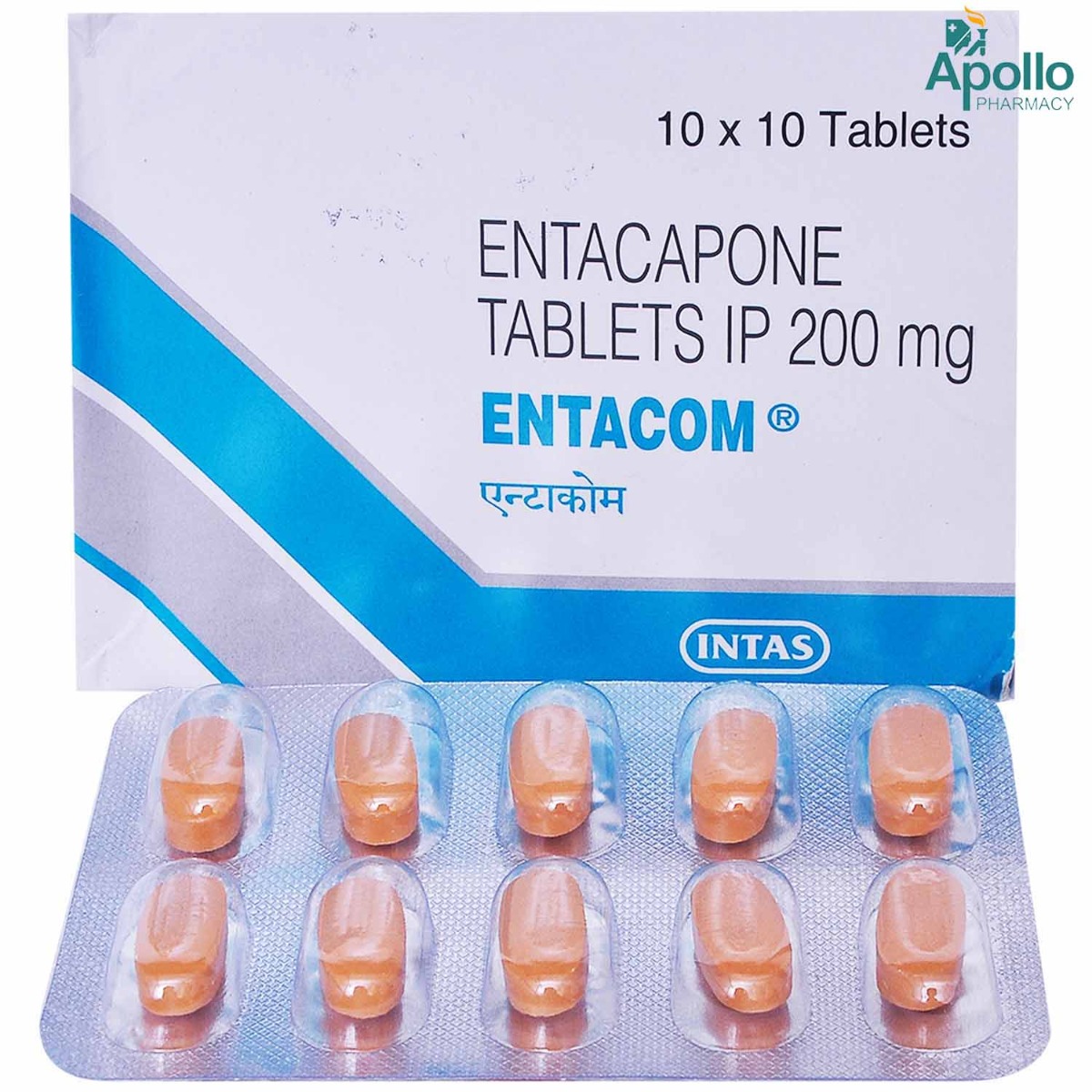 Entacom Tablet 10's, Pack of 10 TABLETS Entacom Tablet 10's, Pack of 10 TABLETS