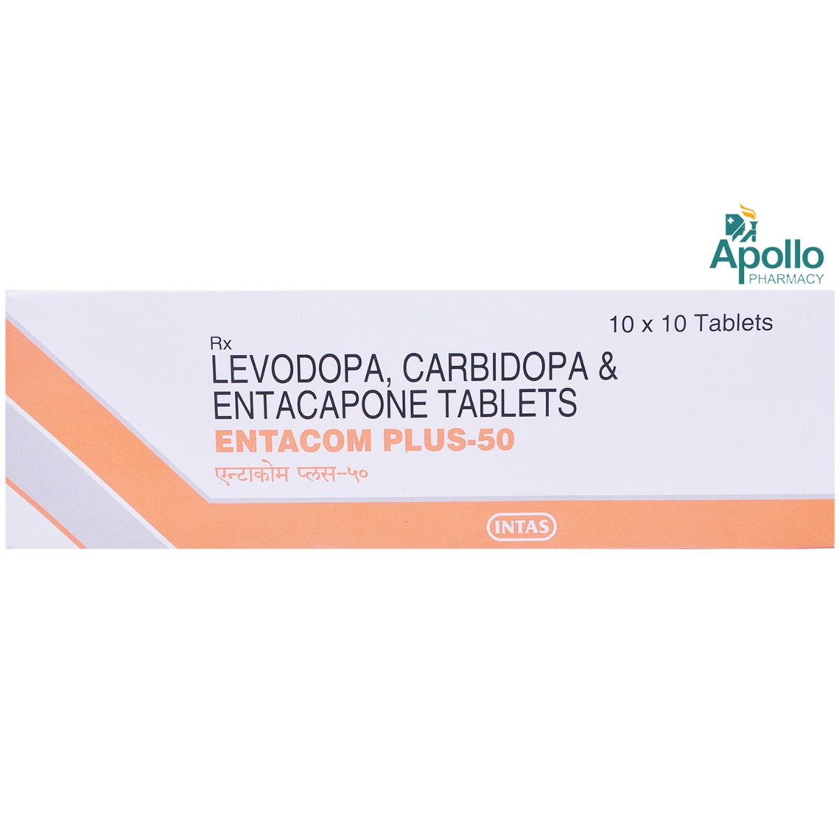 Entacom Plus 50 Tablet 10's, Pack of 10 TabletS Entacom Plus 50 Tablet 10's, Pack of 10 TabletS