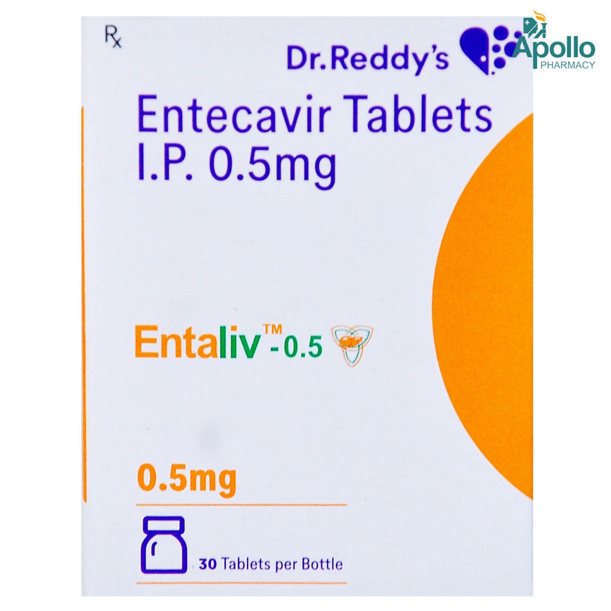 Entaliv 0.5 Tablet 30's, Pack of 1 TABLET Entaliv 0.5 Tablet 30's, Pack of 1 TABLET