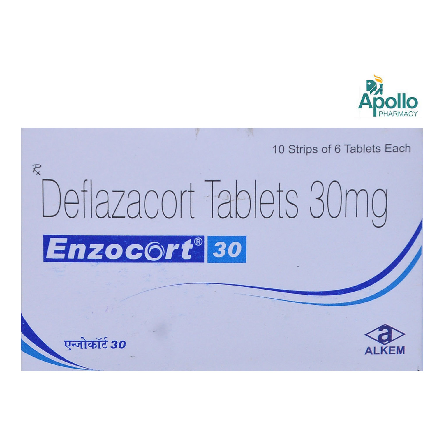 Enzocort 30 Tablet 6's, Pack of 6 TabletS Enzocort 30 Tablet 6's, Pack of 6 TabletS