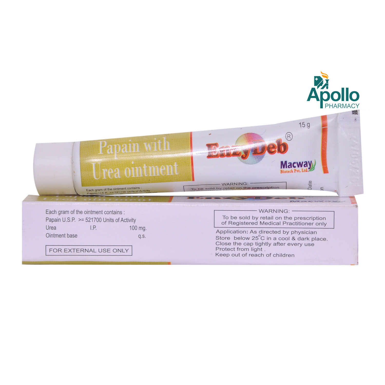Enzydeb Ointment 15 gm, Pack of 1 Ointment Enzydeb Ointment 15 gm, Pack of 1 Ointment