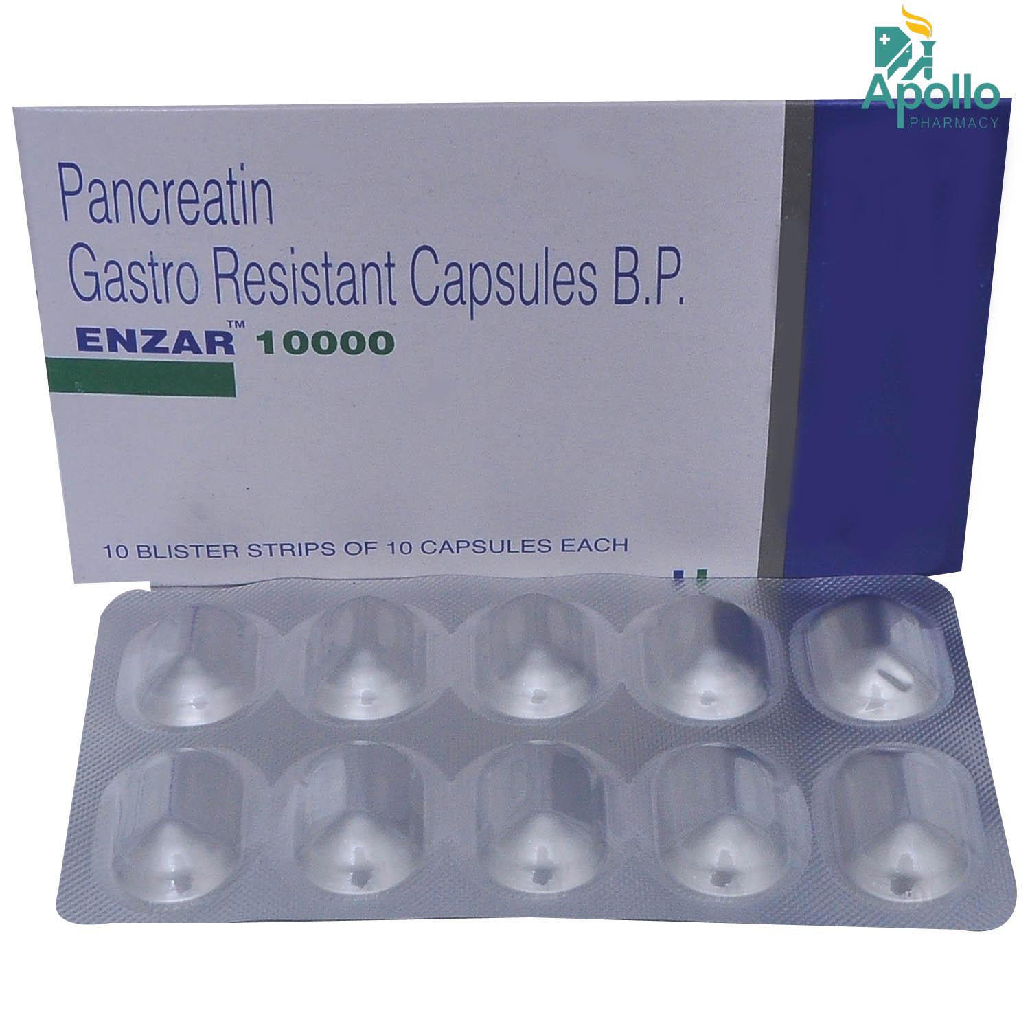 ENZAR 10000 CAPSULE 10'S , Pack of 10 CapsuleS ENZAR 10000 CAPSULE 10'S , Pack of 10 CapsuleS