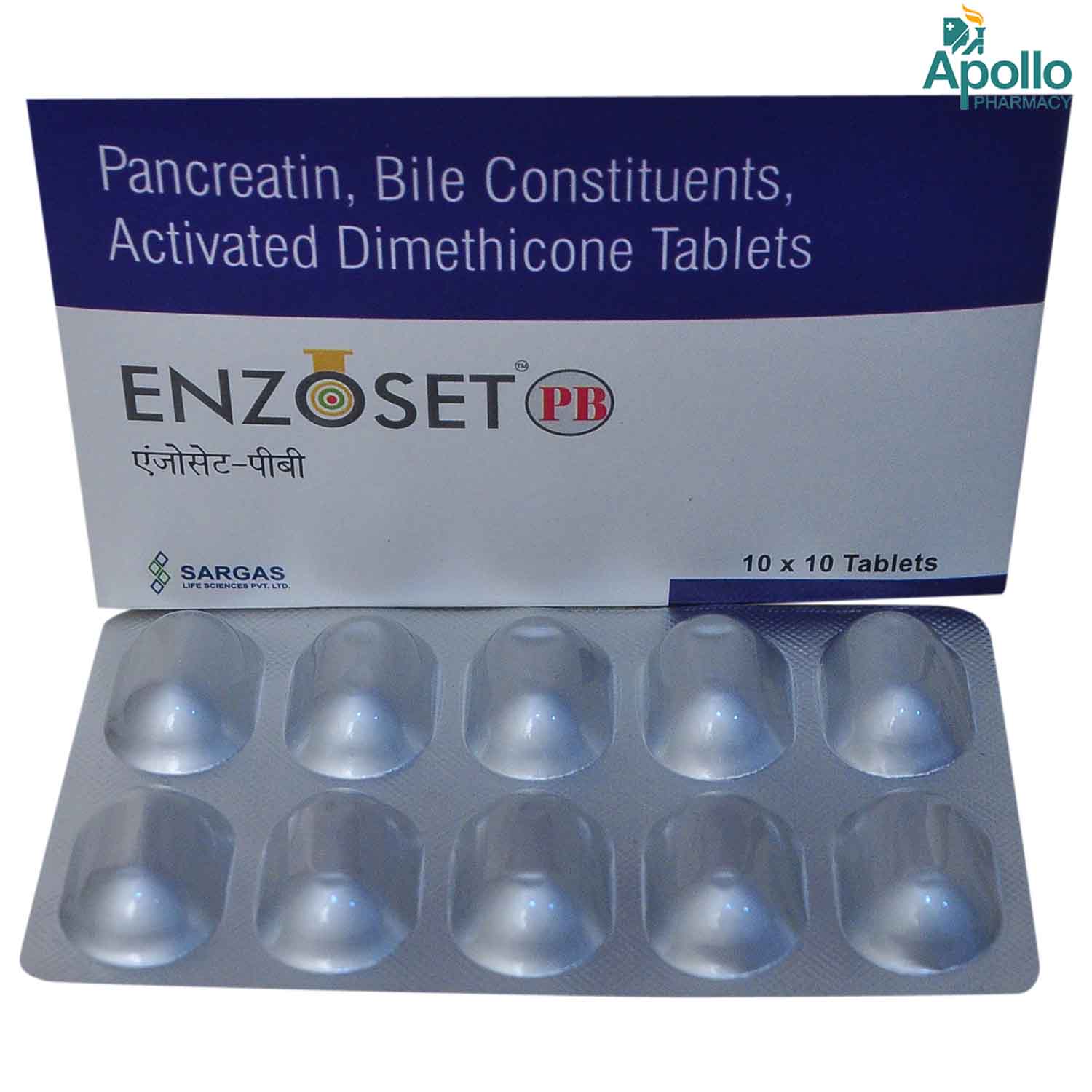 Enzoset PB Tablet 10's, Pack of 10 TABLETS Enzoset PB Tablet 10's, Pack of 10 TABLETS