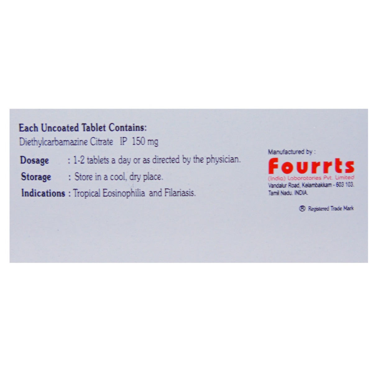 Eofil 150 Tablet 10's, Pack of 10 TABLETS Eofil 150 Tablet 10's, Pack of 10 TABLETS