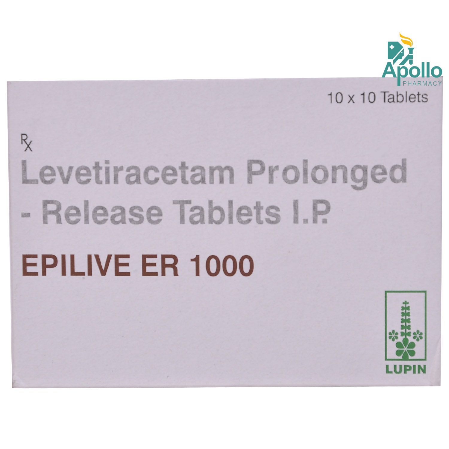 Epilive ER 1000 Tablet 10's, Pack of 10 TABLETS Epilive ER 1000 Tablet 10's, Pack of 10 TABLETS