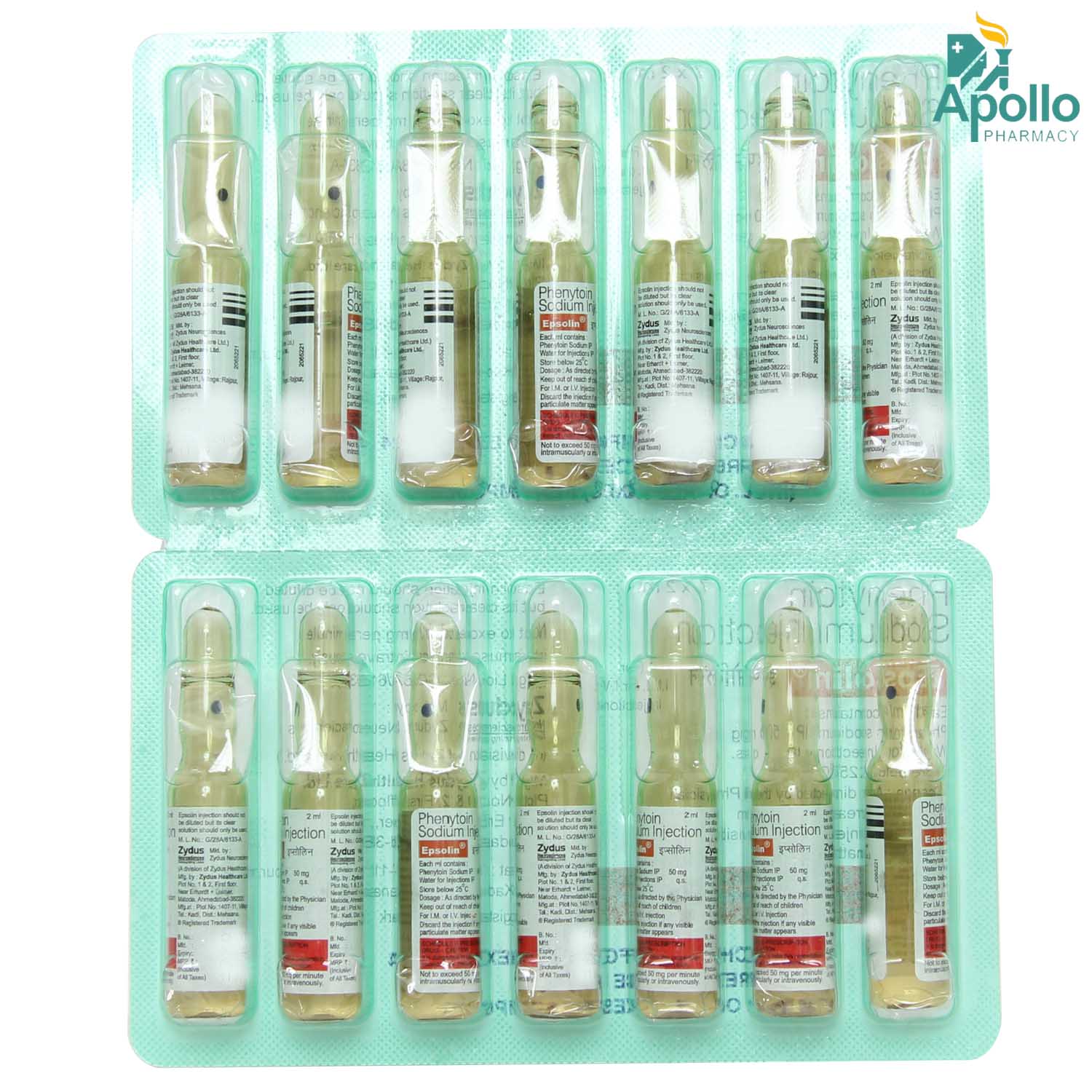 Buy Epsolin Injection 7 x 2 ml  Online