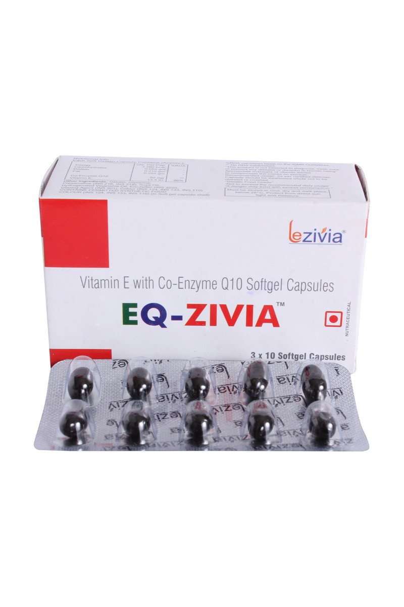 Eq Zivia 50mg Capsule 10's Eq Zivia 50mg Capsule 10's