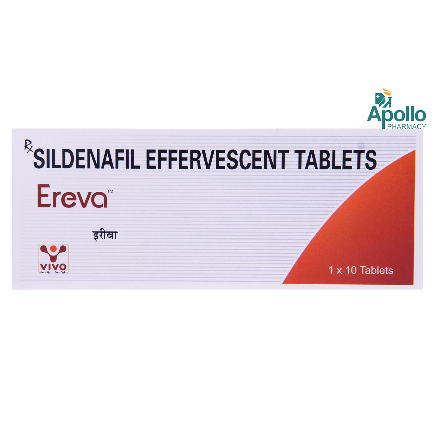 Buy Ereva Effervescent Tablet 10's Online