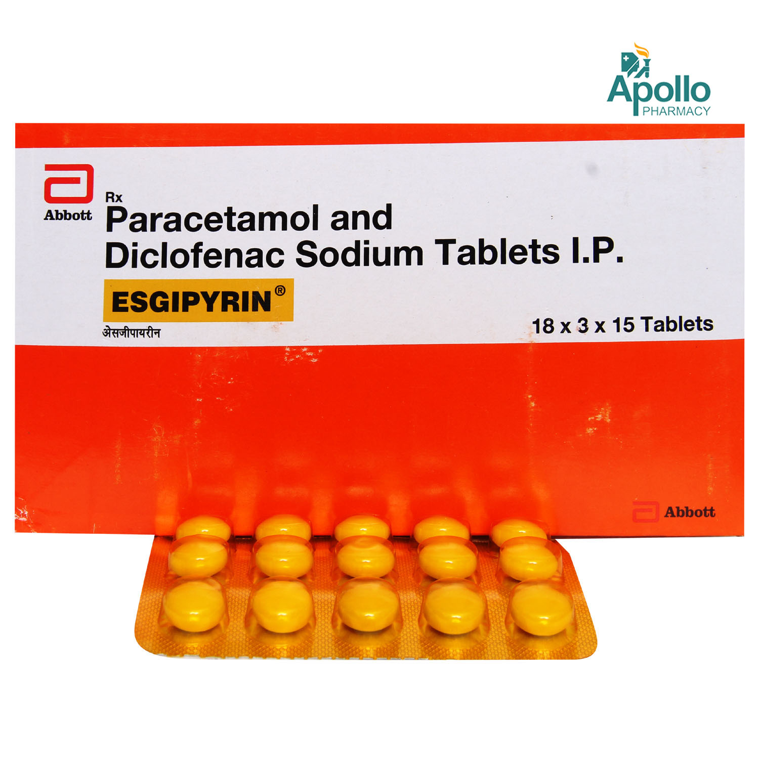 Esgipyrin Tablet 15's, Pack of 15 TABLETS Esgipyrin Tablet 15's, Pack of 15 TABLETS