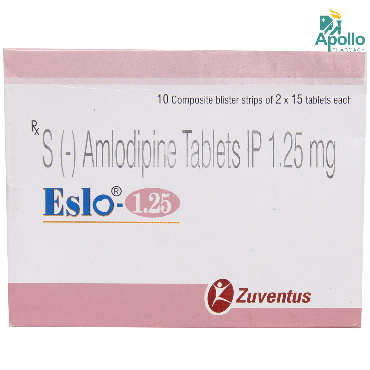 Eslo-1.25 Tablet 15's, Pack of 15 TABLETS Eslo-1.25 Tablet 15's, Pack of 15 TABLETS