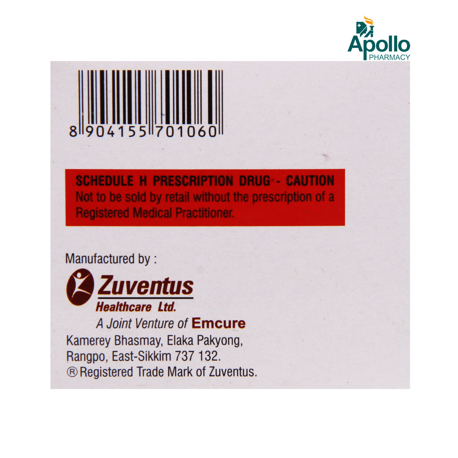 Eslomet 2.5 Tablet 10's, Pack of 10 Eslomet 2.5 Tablet 10's, Pack of 10