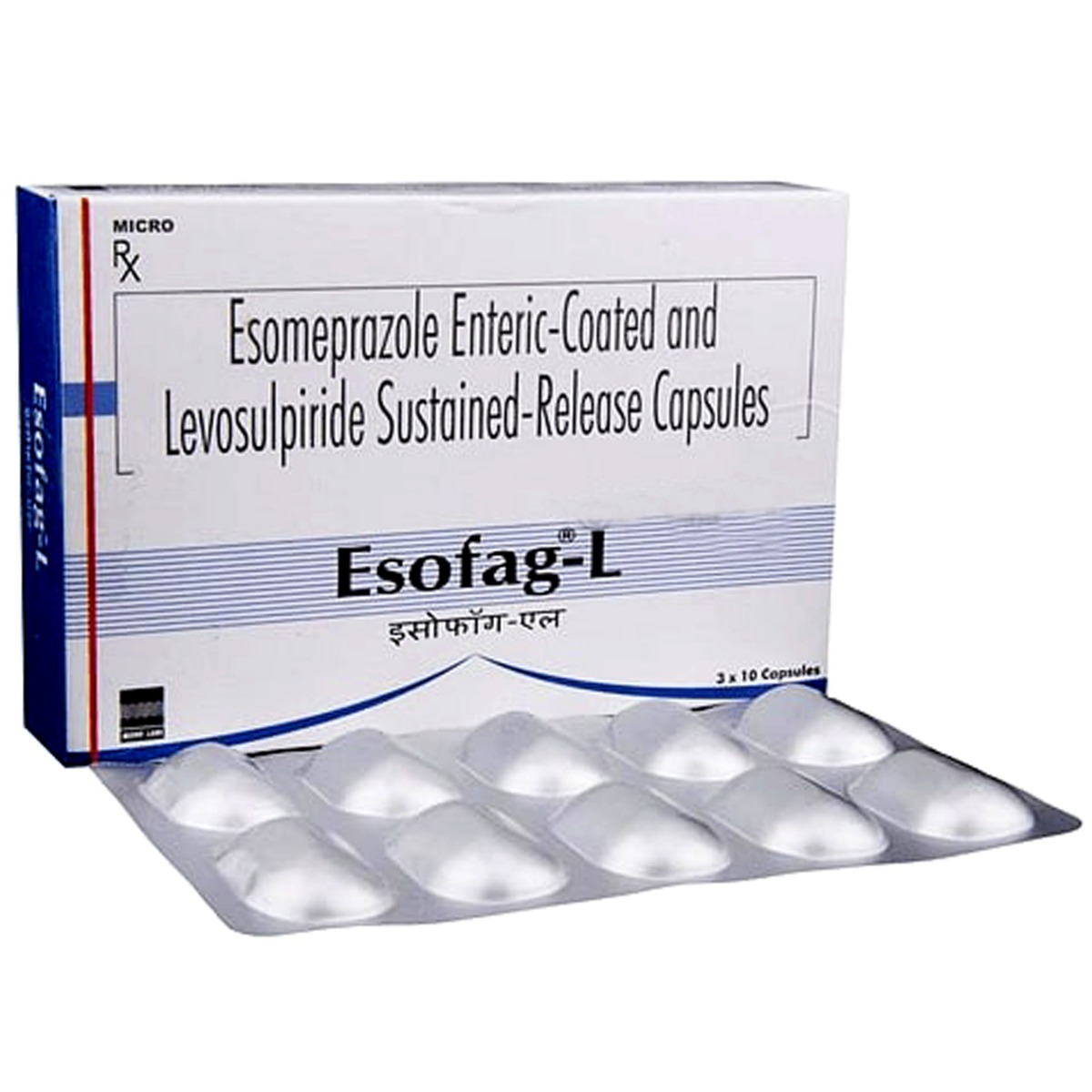 Esofag L Capsule 10's, Pack of 10 CAPSULES Esofag L Capsule 10's, Pack of 10 CAPSULES