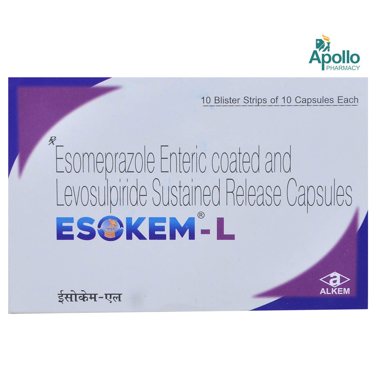 Esokem-L Capsule 10's, Pack of 10 CapsuleS Esokem-L Capsule 10's, Pack of 10 CapsuleS