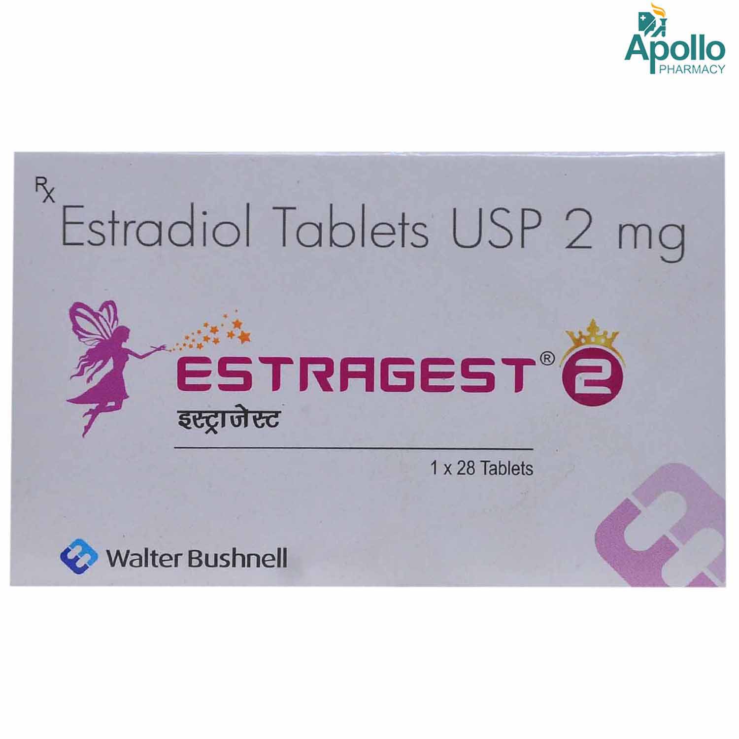 Estragest 2 Tablet 28's, Pack of 1 Tablet Estragest 2 Tablet 28's, Pack of 1 Tablet