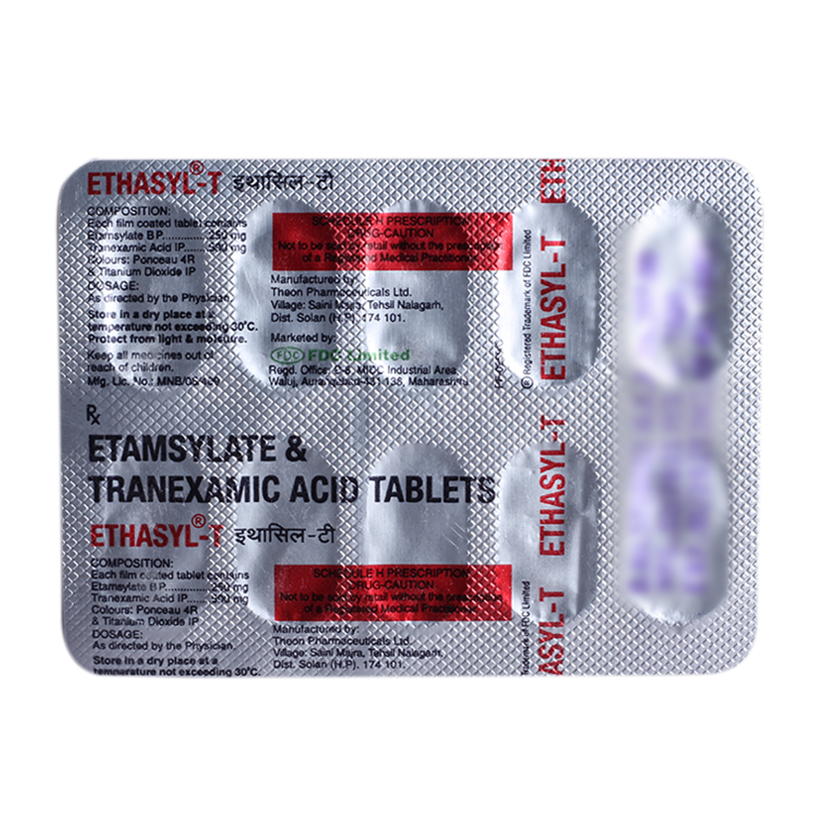 Buy Ethasyl-T Tablet 10's Online