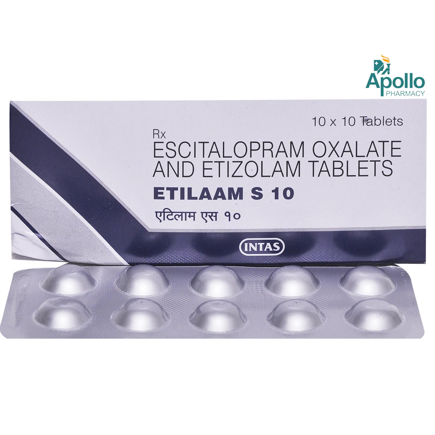 Etilaam S 10 Tablet 10'S, Pack of 10 TABLETS Etilaam S 10 Tablet 10'S, Pack of 10 TABLETS