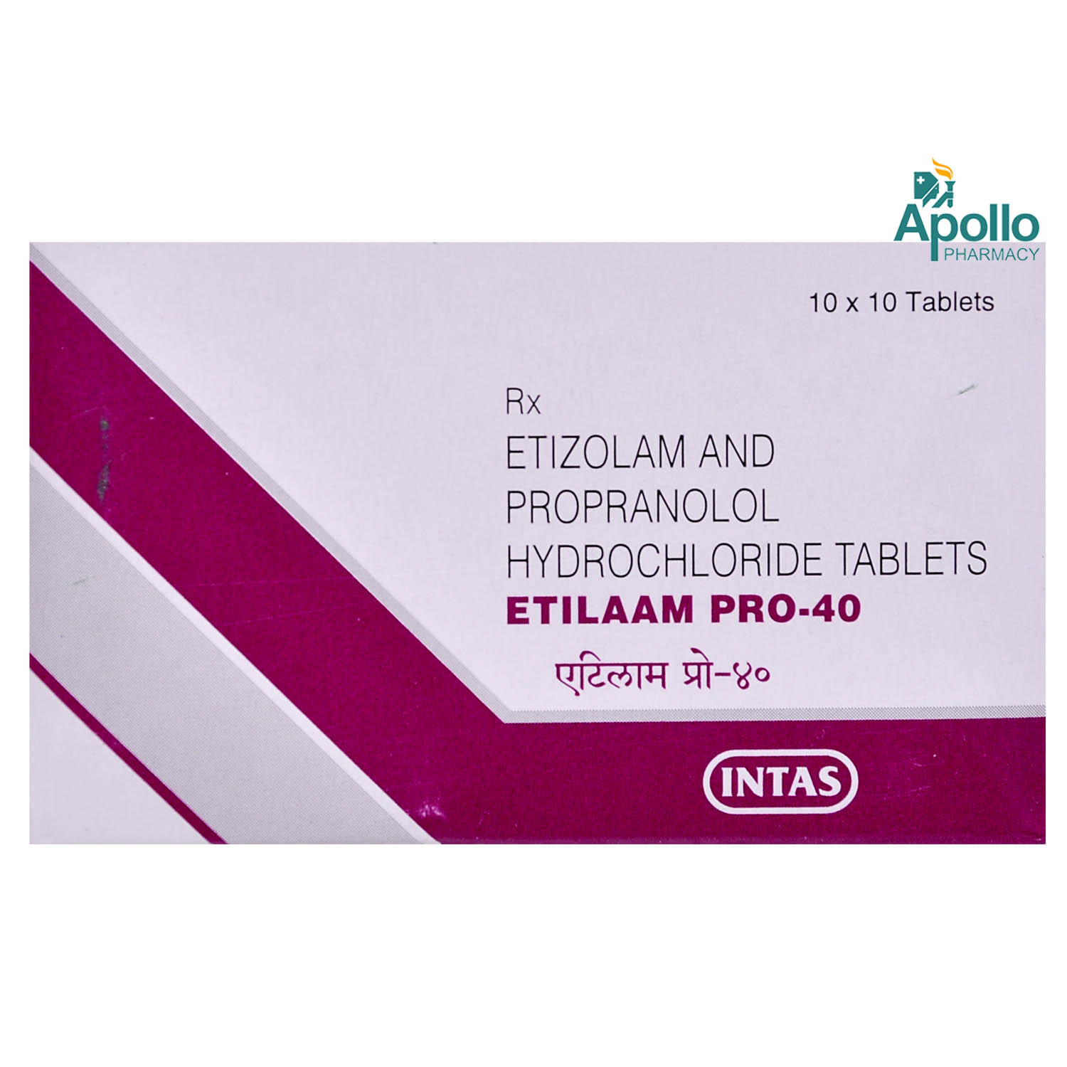 Buy Etilaam Pro-40 Tablet 10's Online