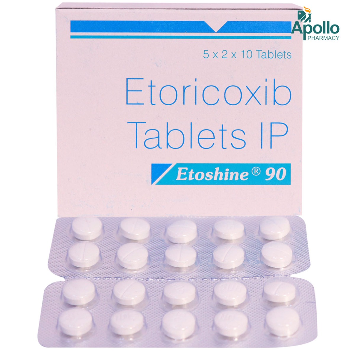 Etoshine 90 Tablet 10's, Pack of 10 TABLETS Etoshine 90 Tablet 10's, Pack of 10 TABLETS