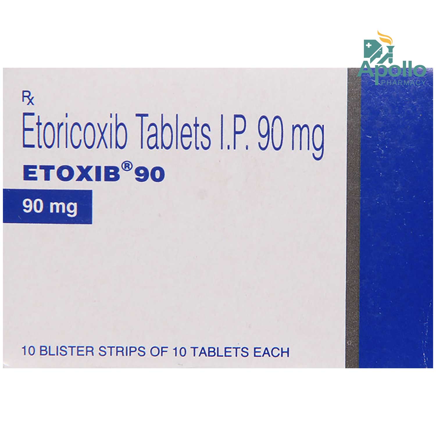 Etoxib 90 Tablet 10's, Pack of 10 TABLETS Etoxib 90 Tablet 10's, Pack of 10 TABLETS