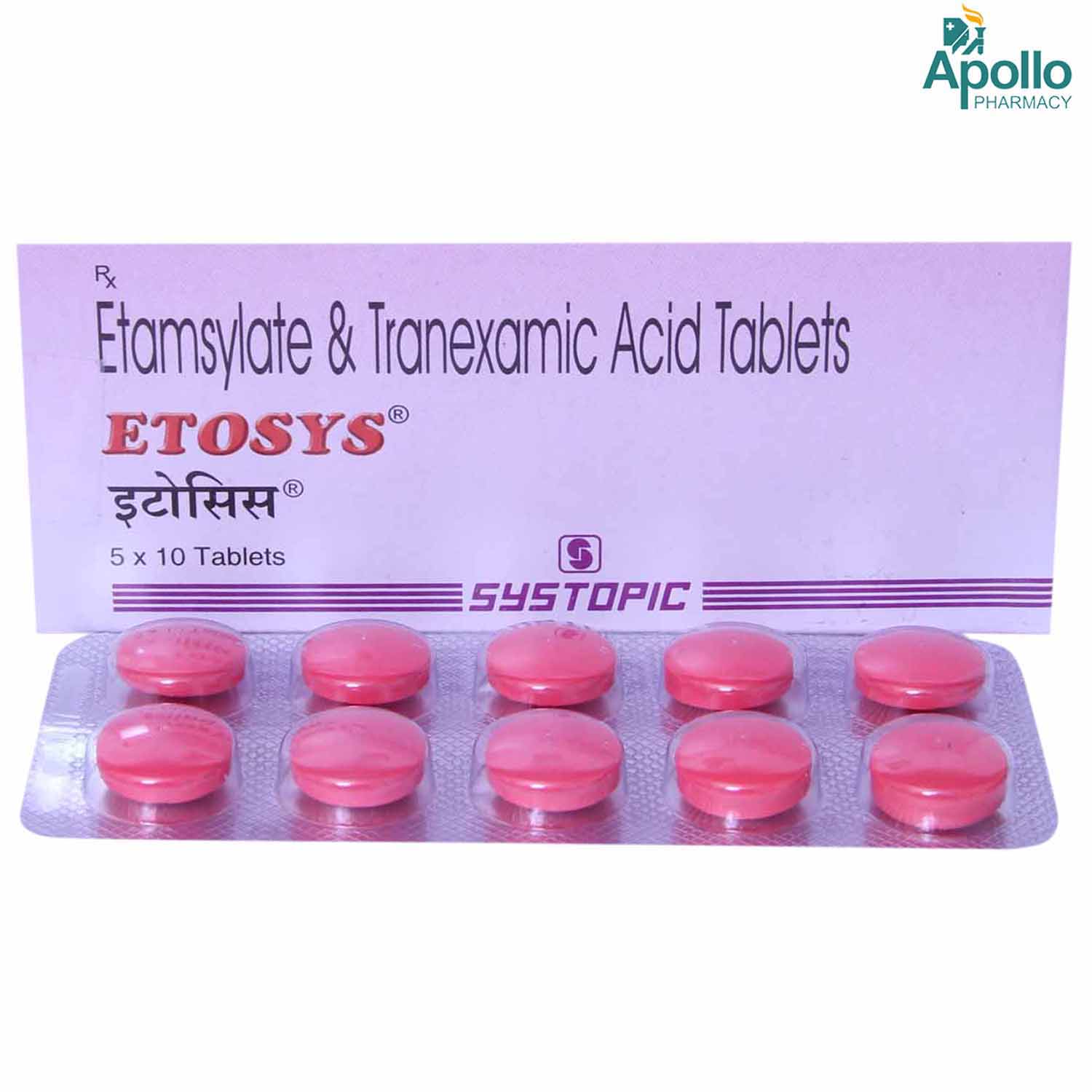 Etosys Tablet 10's, Pack of 10 TABLETS Etosys Tablet 10's, Pack of 10 TABLETS