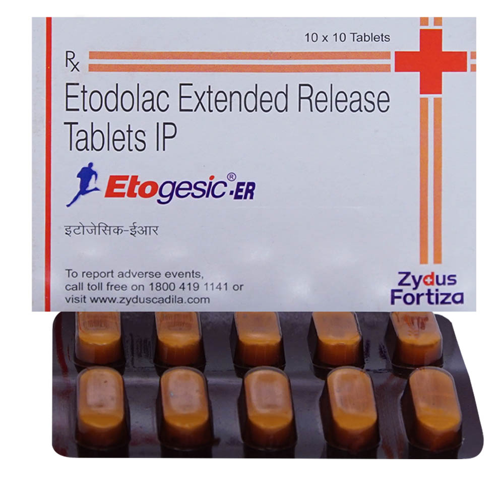 Etogesic-ER Tablet 10's, Pack of 10 TABLETS Etogesic-ER Tablet 10's, Pack of 10 TABLETS