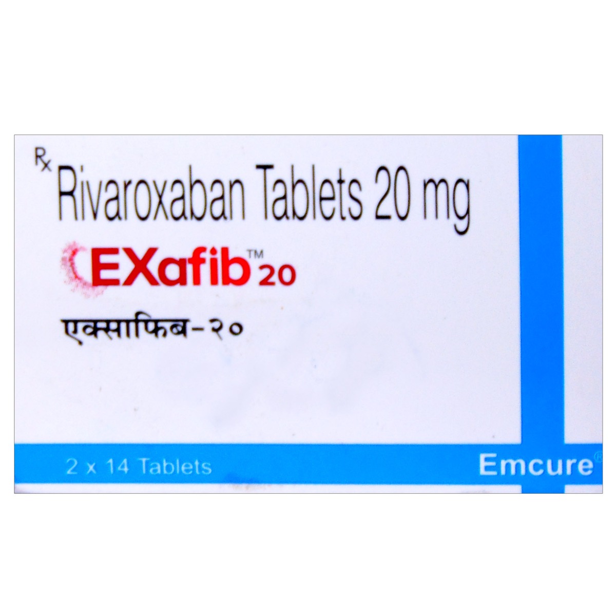 Exafib 20 Tablet 14's, Pack of 14 TABLETS Exafib 20 Tablet 14's, Pack of 14 TABLETS
