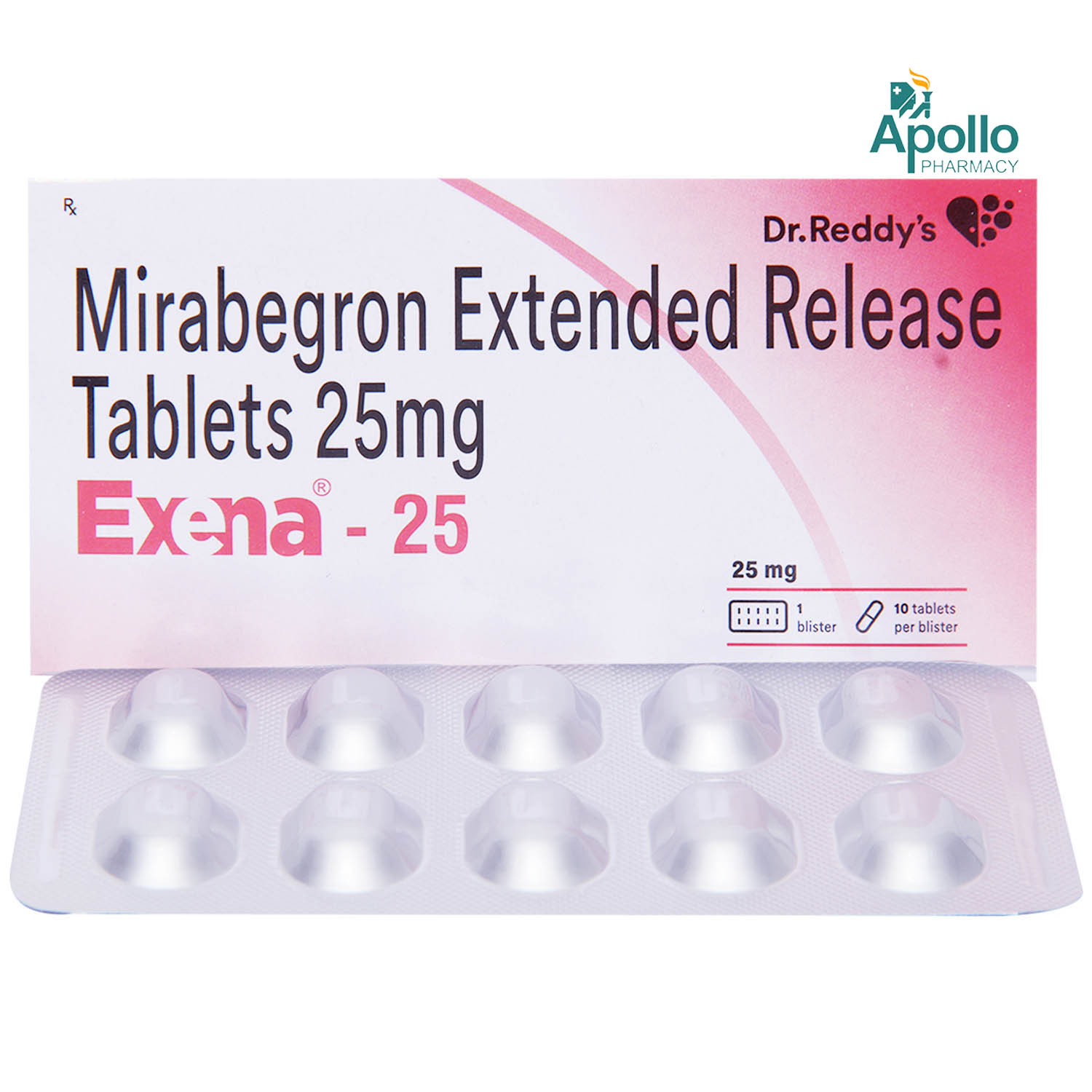 Exena-25 Tablet 10's, Pack of 10 TABLETS Exena-25 Tablet 10's, Pack of 10 TABLETS