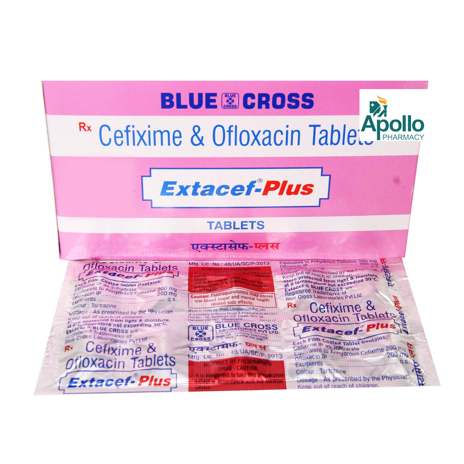 Extacef-Plus Tablet 10's, Pack of 10 TABLETS Extacef-Plus Tablet 10's, Pack of 10 TABLETS