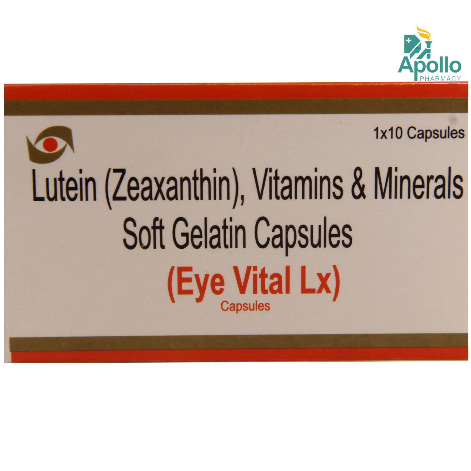 Eye Vital Lx Capsule 10's, Pack of 10 CAPSULES Eye Vital Lx Capsule 10's, Pack of 10 CAPSULES