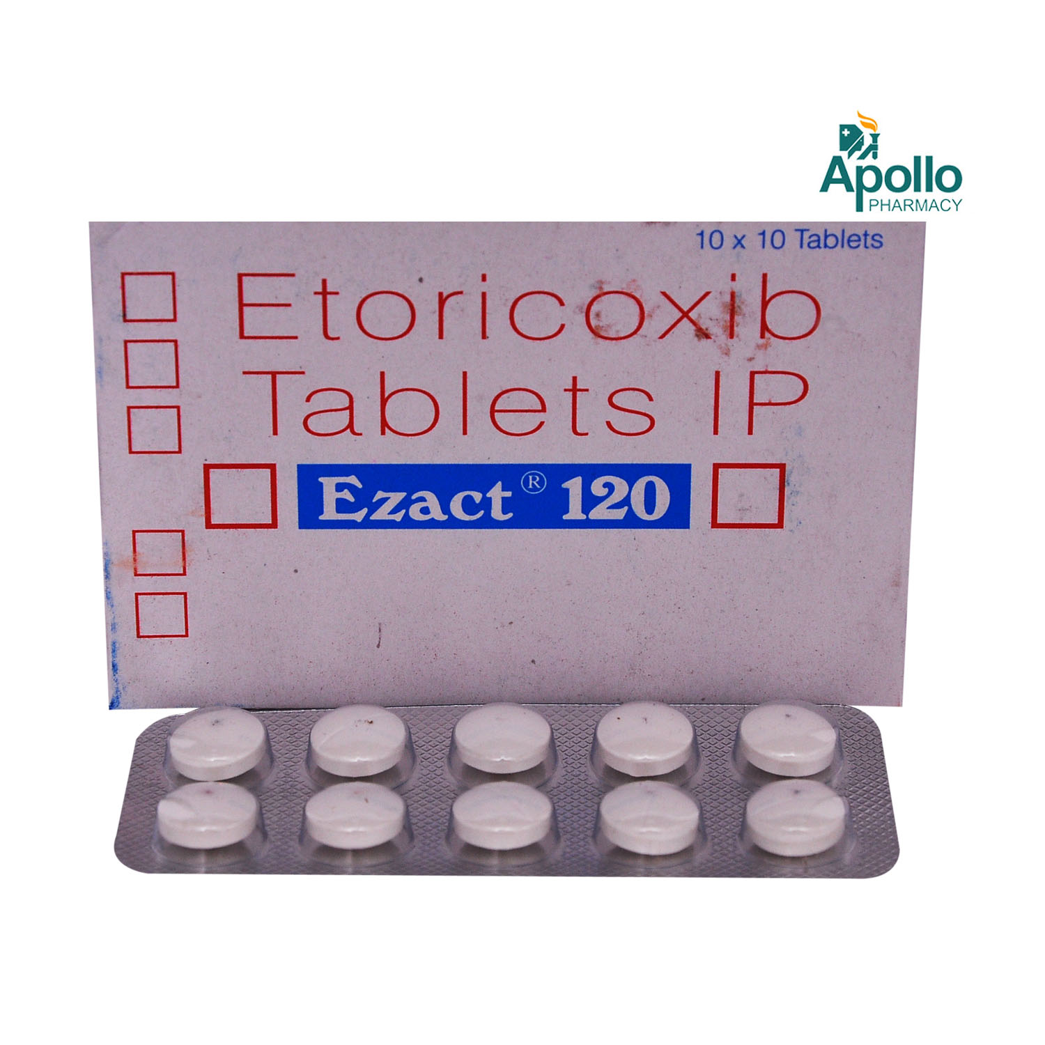 Ezact 120 Tablet 10's, Pack of 10 TABLETS Ezact 120 Tablet 10's, Pack of 10 TABLETS