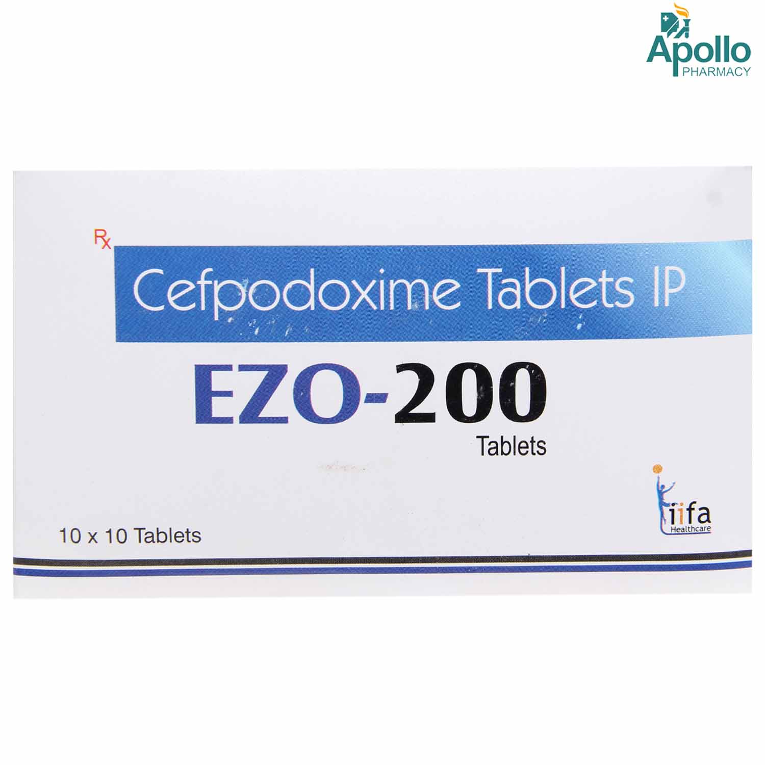Ezo-200 mg Tablet 10's, Pack of 10 TabletS Ezo-200 mg Tablet 10's, Pack of 10 TabletS