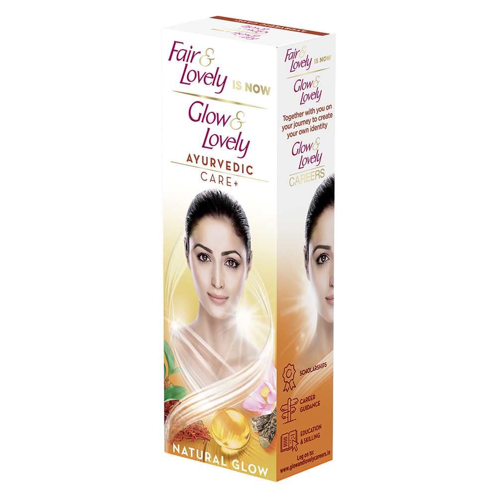 Glow & Lovely Ayurvedic Care+ Face Cream 50 gm | For Natural Glow | Clears Marks & Uneven Skin Tone | Improves Complexion, Pack of 1 Glow & Lovely Ayurvedic Care+ Face Cream 50 gm | For Natural Glow | Clears Marks & Uneven Skin Tone | Improves Complexion, Pack of 1