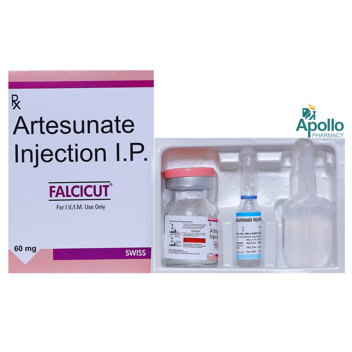 Falcicut 60mg Injection, Pack of 1 Injection Falcicut 60mg Injection, Pack of 1 Injection