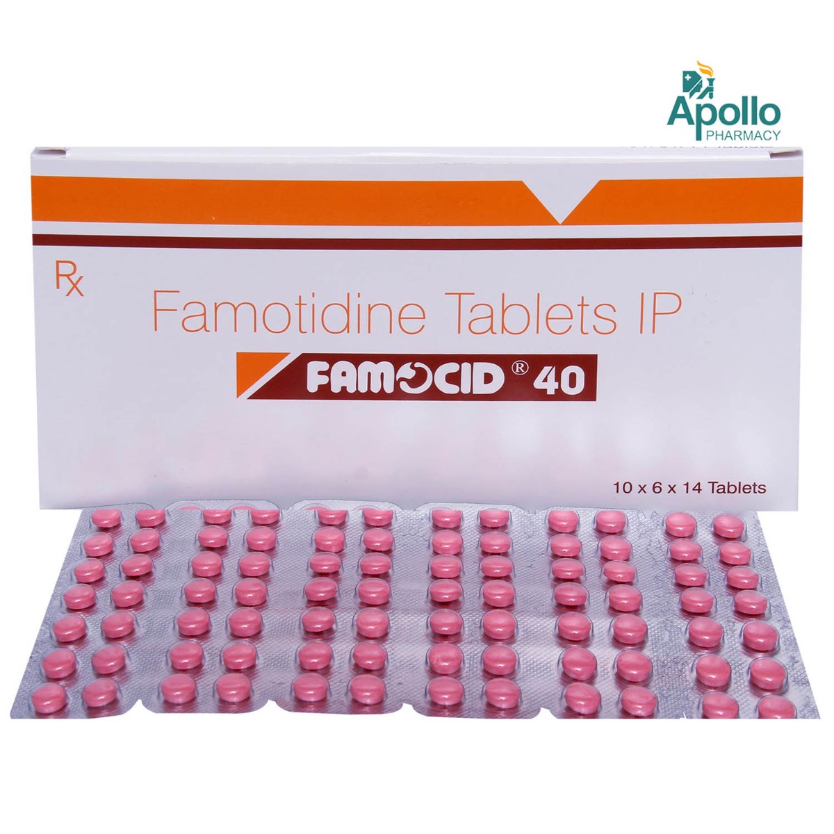 Famocid 40 Tablet 14's, Pack of 14 TABLETS Famocid 40 Tablet 14's, Pack of 14 TABLETS