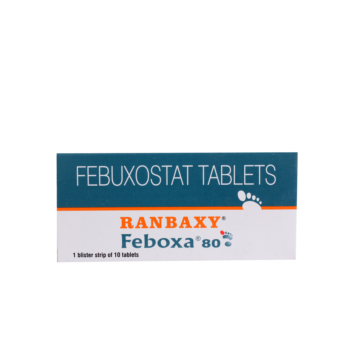 Feboxa 80 mg Tablet, Pack of 10 TABLETS Feboxa 80 mg Tablet, Pack of 10 TABLETS