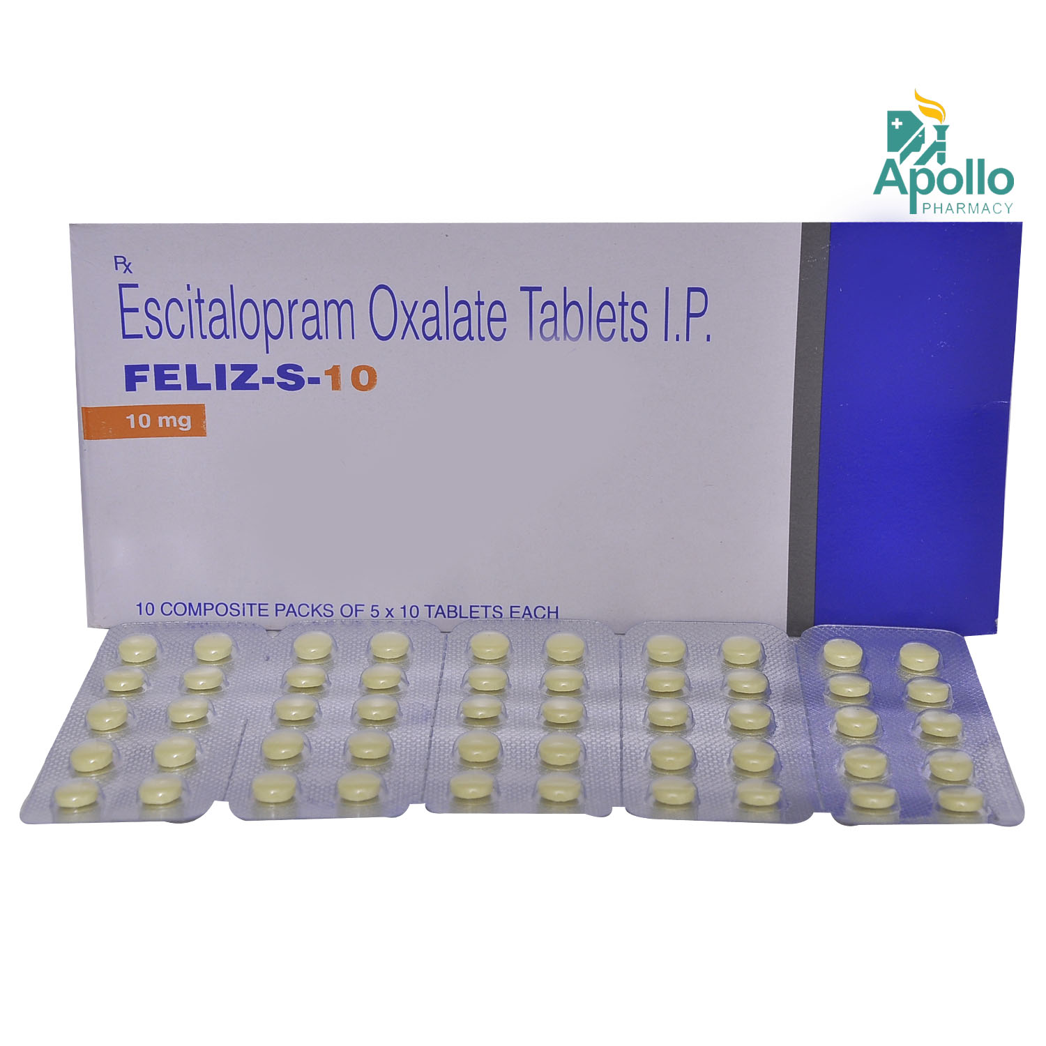 Feliz-S-10 Tablet 10's, Pack of 10 TABLETS Feliz-S-10 Tablet 10's, Pack of 10 TABLETS