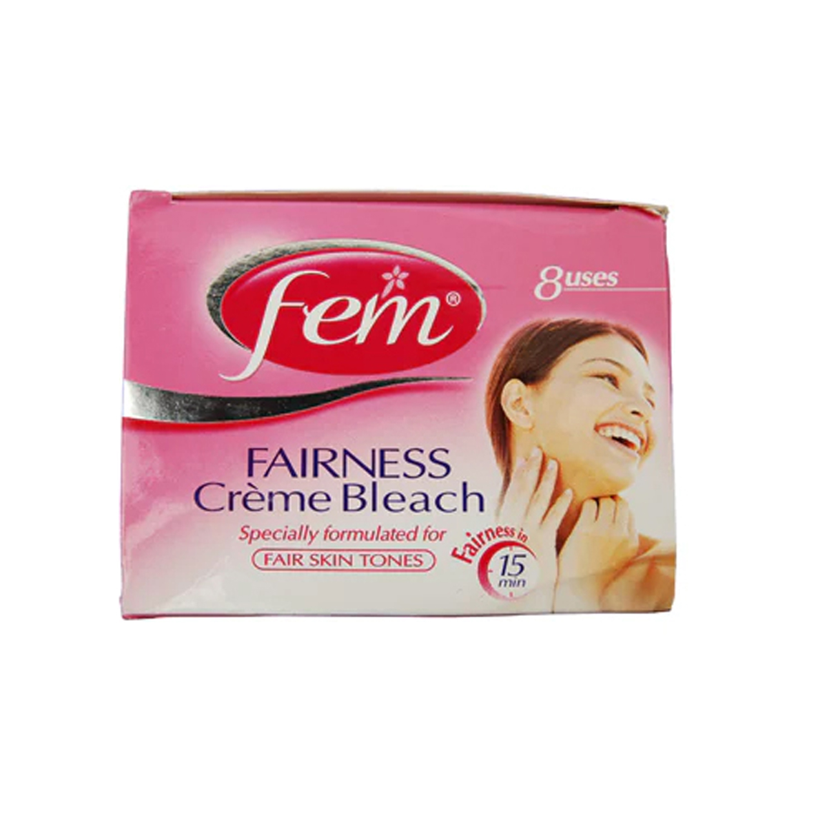 Fem Fairness Cream Bleach 64 gm | For Fair Skin Tone In 15 Min, Pack of 1 Fem Fairness Cream Bleach 64 gm | For Fair Skin Tone In 15 Min, Pack of 1