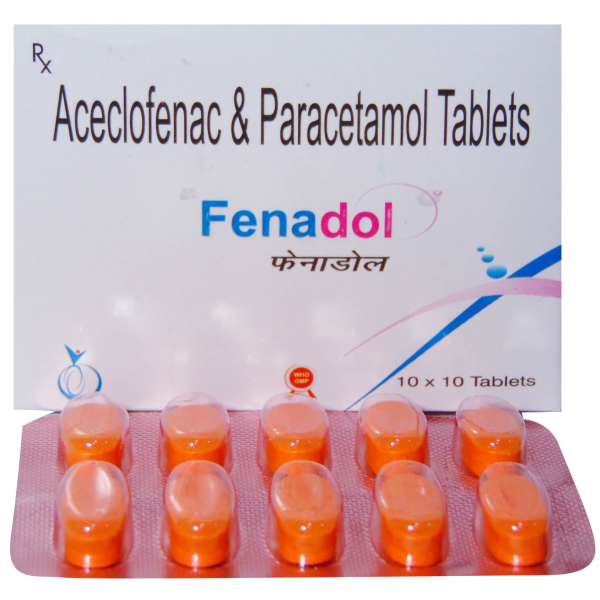 Fenadol Tablet 10's, Pack of 10 TabletS Fenadol Tablet 10's, Pack of 10 TabletS