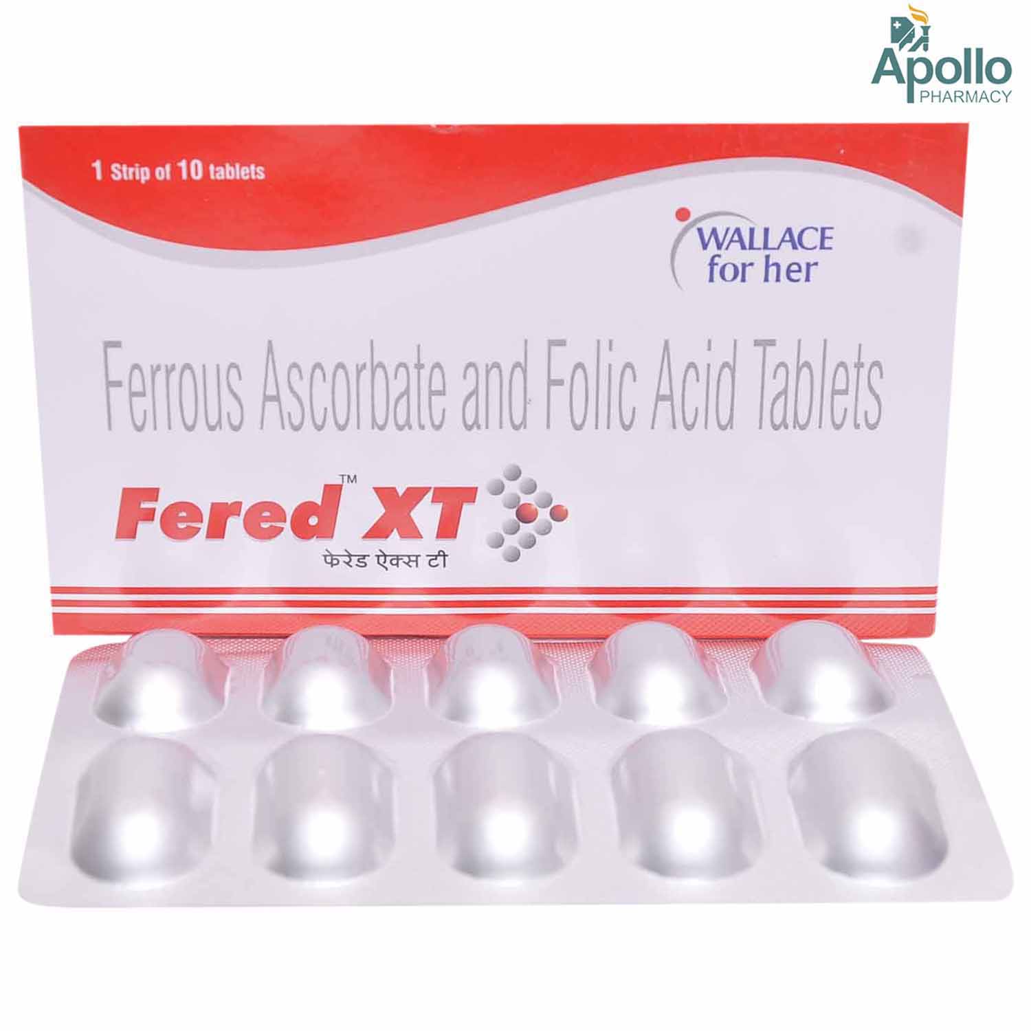Fered XT Tablet 10's, Pack of 10 TABLETS Fered XT Tablet 10's, Pack of 10 TABLETS