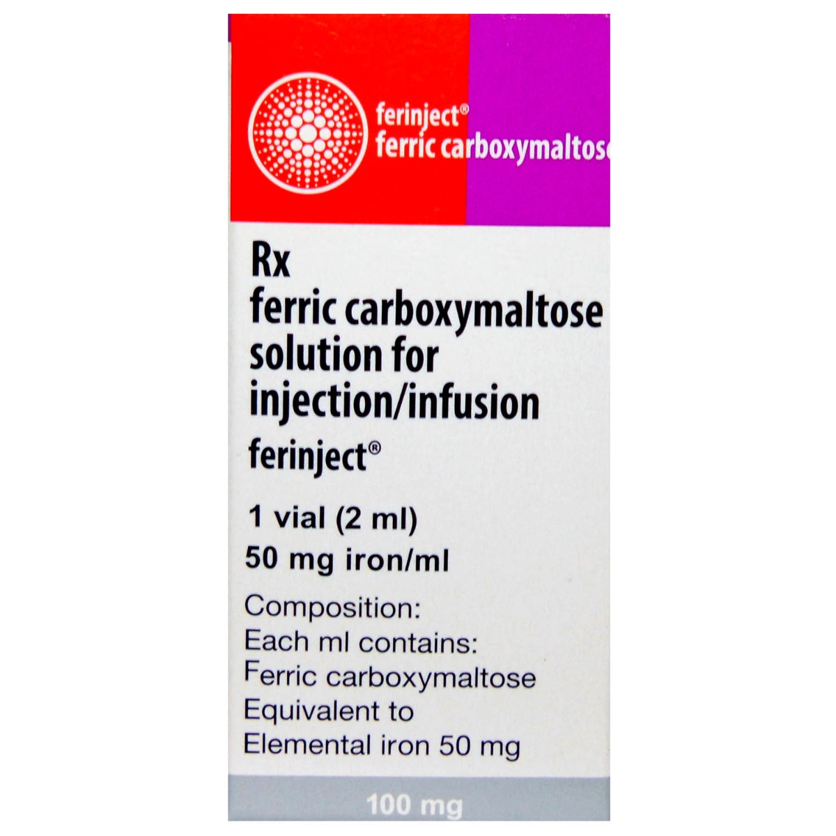 Buy Ferinject Solution For Injection 2 ml Online