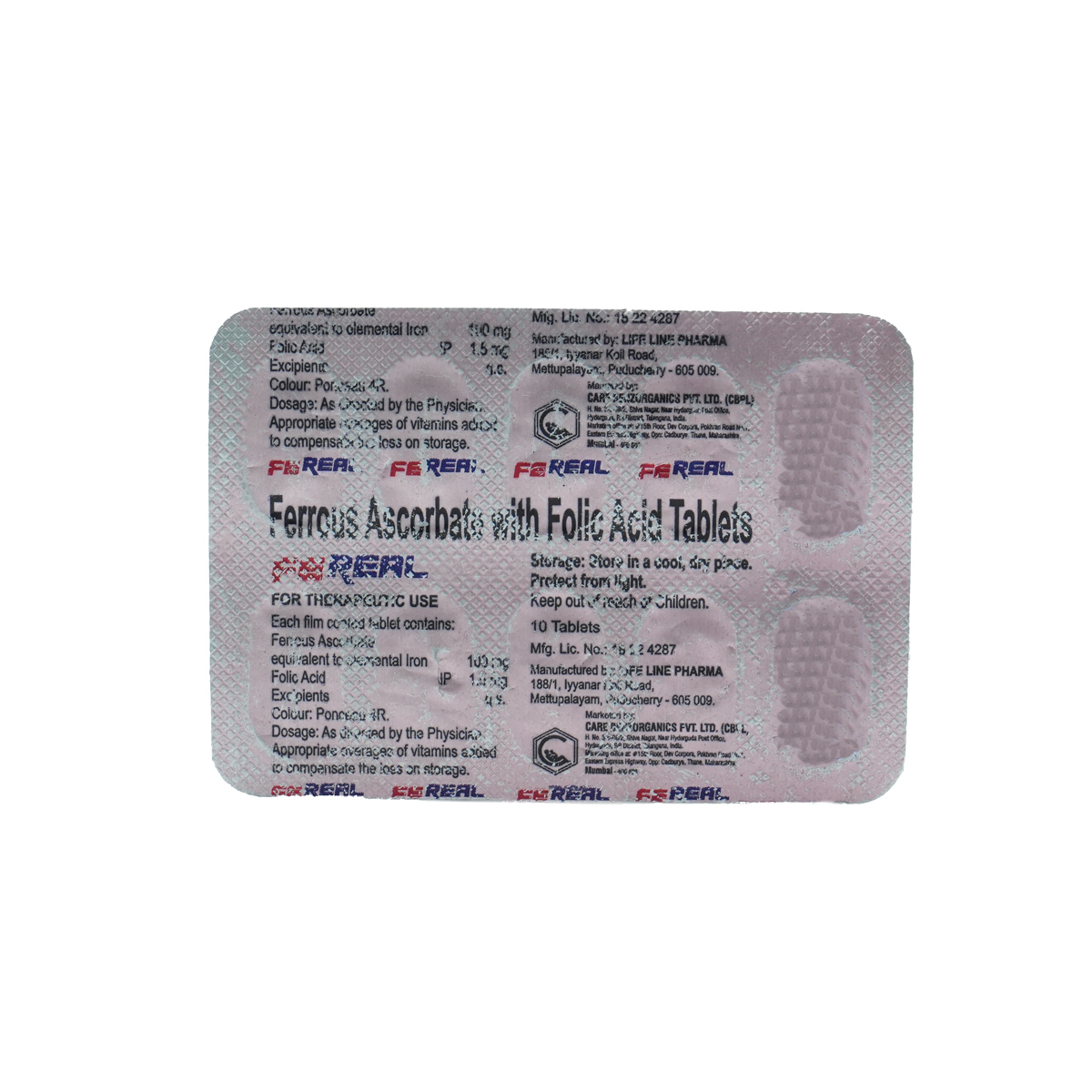 Fereal Tablet 10's, Pack of 10 TABLETS Fereal Tablet 10's, Pack of 10 TABLETS