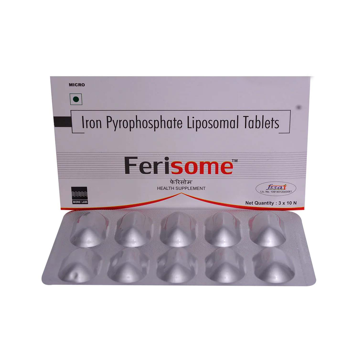 Buy Ferisome Tablet 10's Online