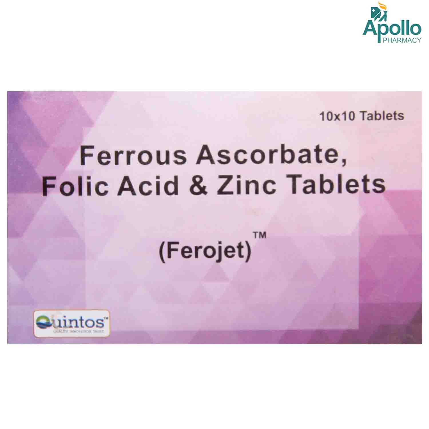 Ferojet Tablet 10's, Pack of 10 Ferojet Tablet 10's, Pack of 10