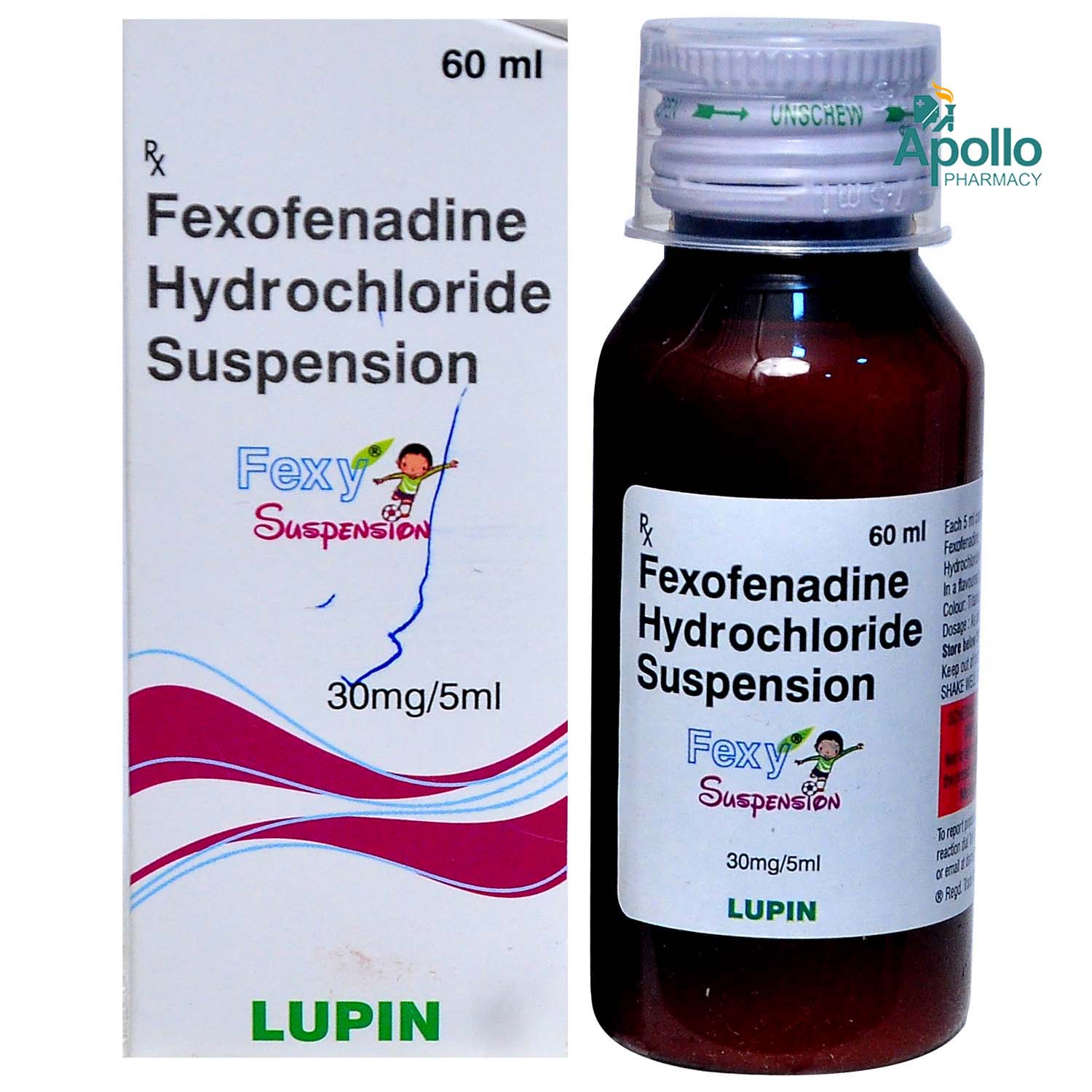 Fexy Oral Suspension 60 ml, Pack of 1 Oral Suspension Fexy Oral Suspension 60 ml, Pack of 1 Oral Suspension