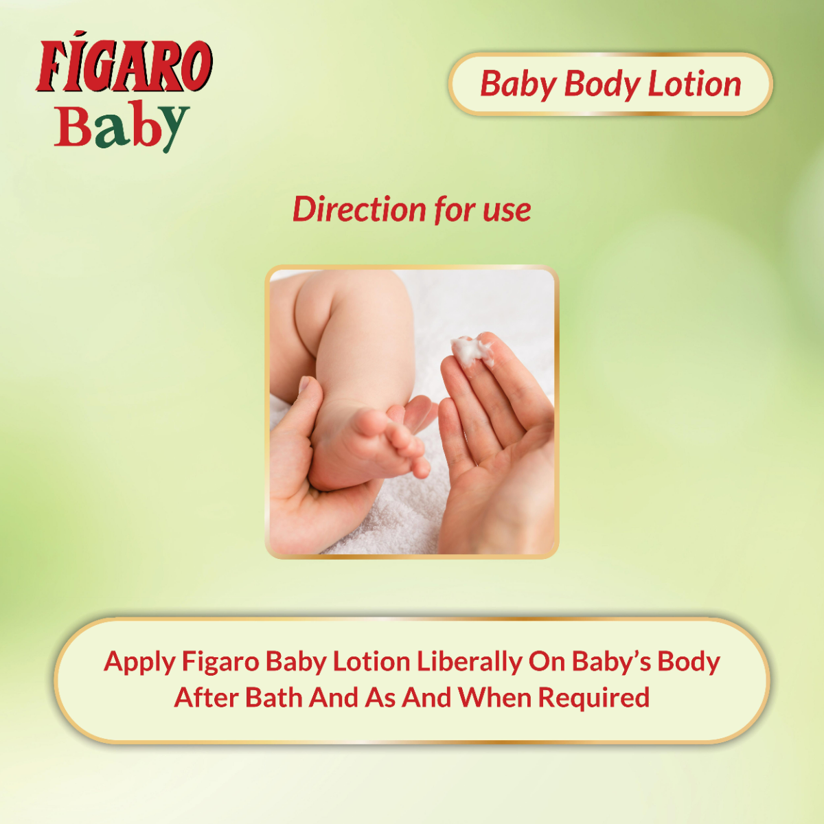 Figaro Baby Body Lotion, 400 ml, Pack of 1 Figaro Baby Body Lotion, 400 ml, Pack of 1