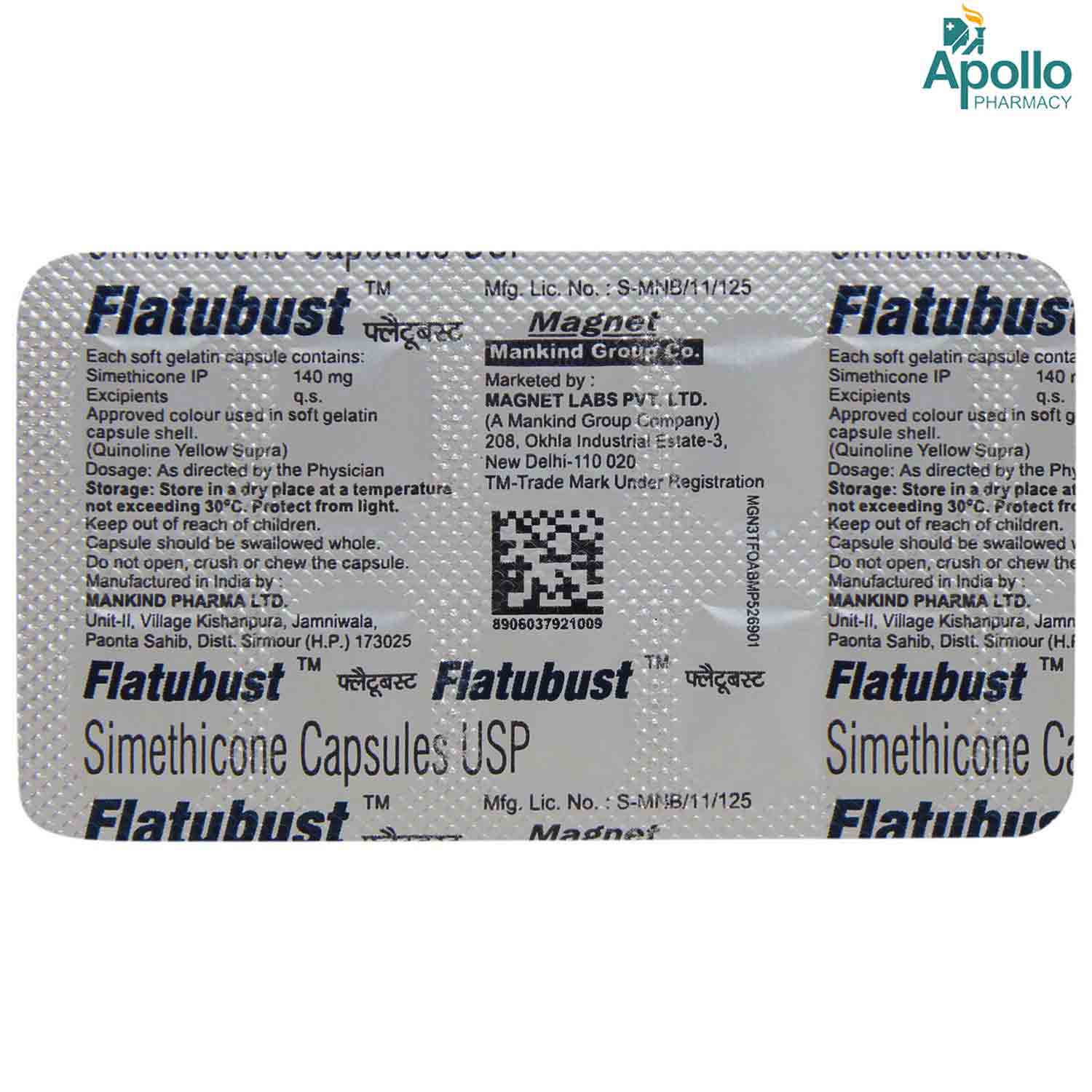 Flatubust Capsule 10's, Pack of 10 CAPSULES Flatubust Capsule 10's, Pack of 10 CAPSULES