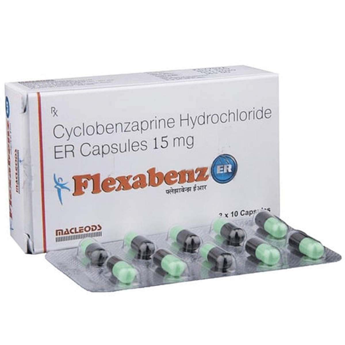 Flexabenz ER Capsule 10's, Pack of 10 CAPSULES Flexabenz ER Capsule 10's, Pack of 10 CAPSULES